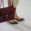 Redfarne - charmant sac à main en cuir style années 50