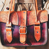 Amber - classic leather bag with the charm of the 50s